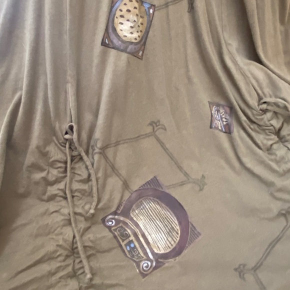 Blue Fish RARE dress Colosseum Coat in Glazed Tile Sz 2? - Picture 12 of 12